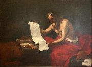 Jose de Ribera St Jerome oil